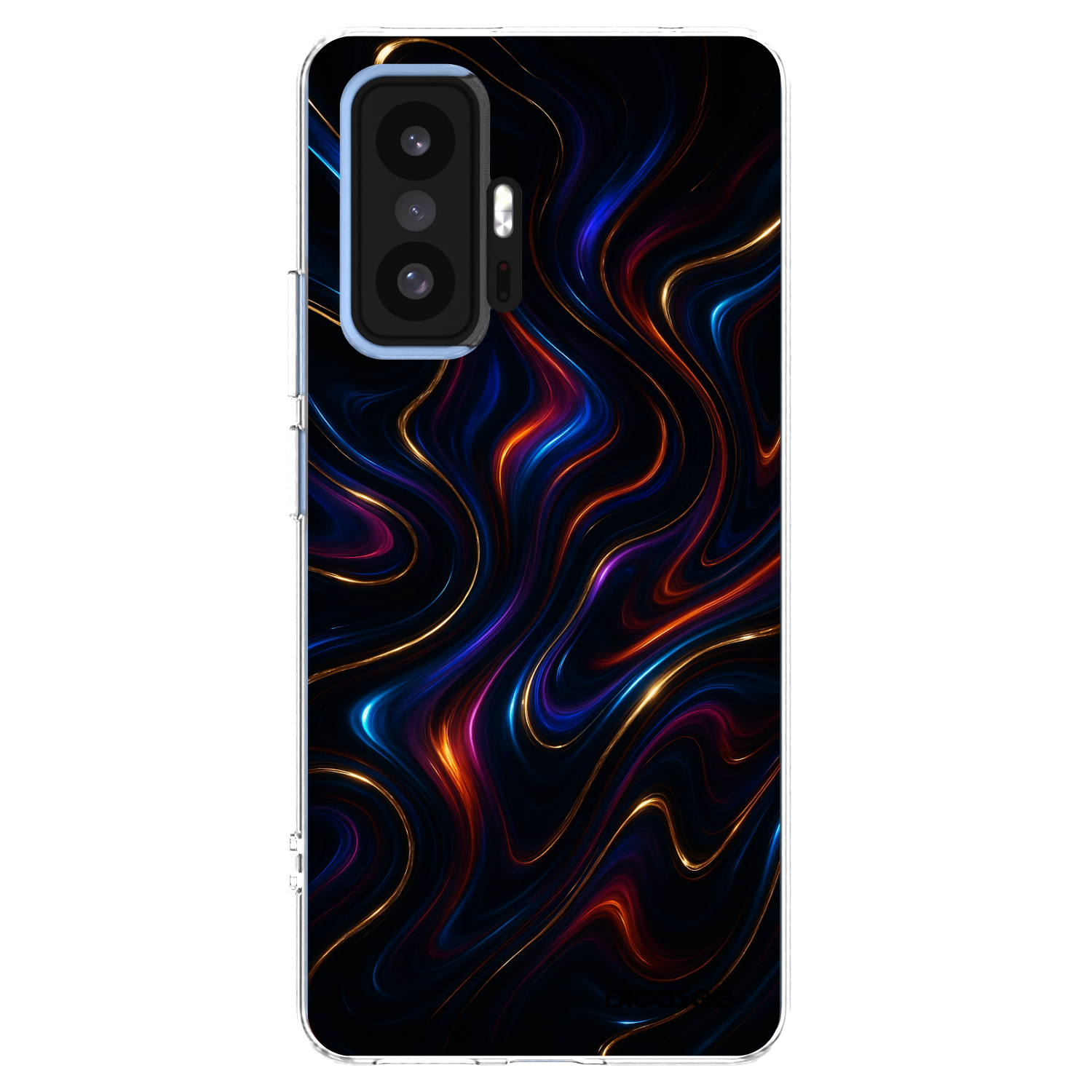 Picasee Xiaomi 11T Hülle - Transparentes Silikon - Noir
