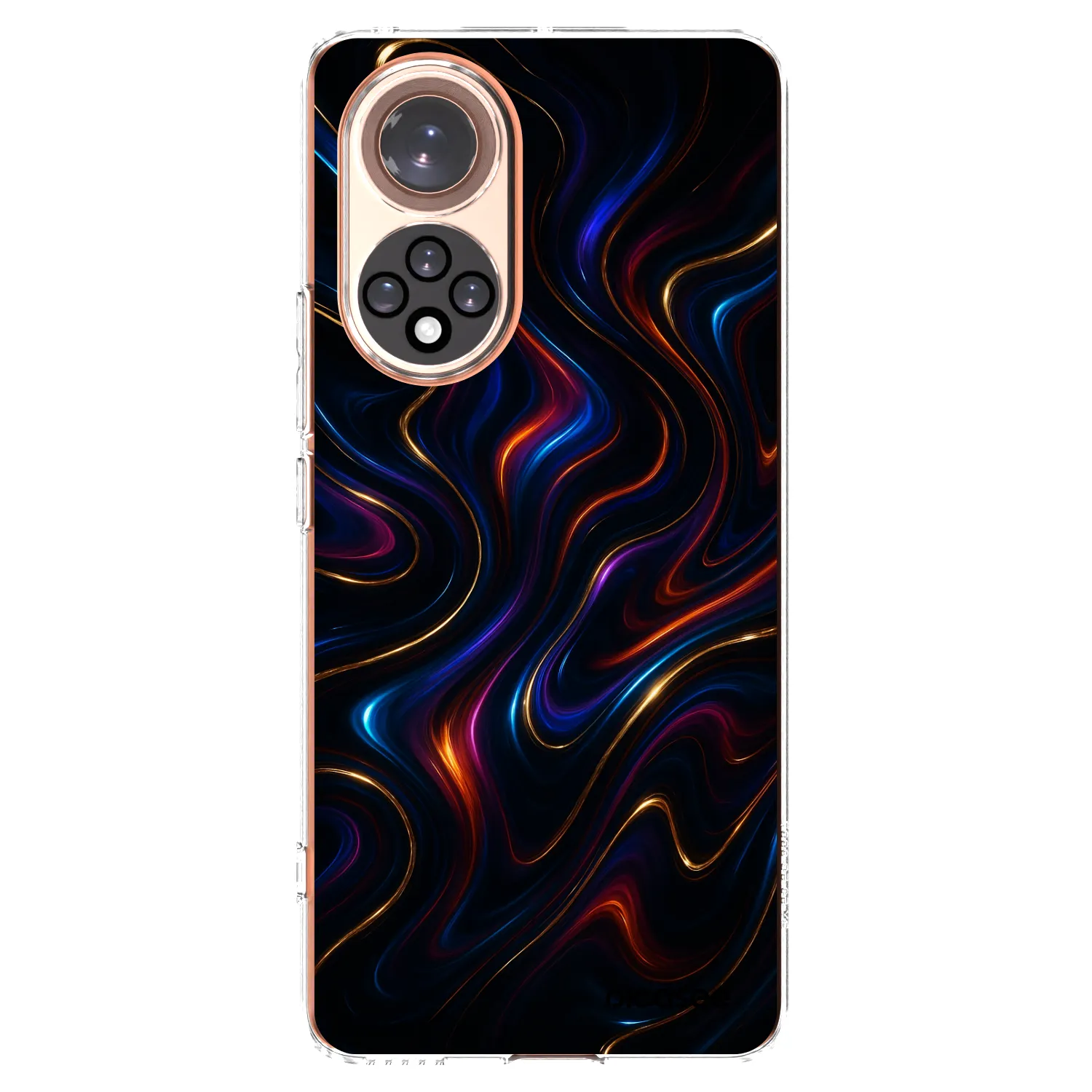 Picasee Honor 50 5G Hülle - Transparentes Silikon - Noir