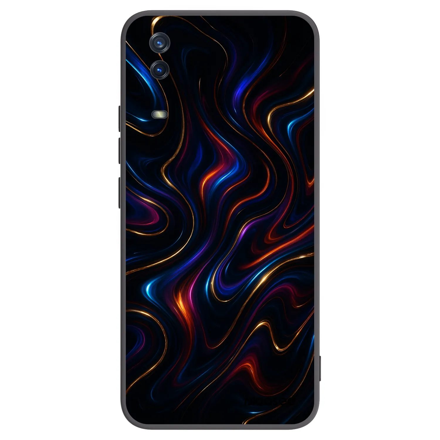 Picasee Vivo Y11s Hülle - Schwarzes Silikon - Noir