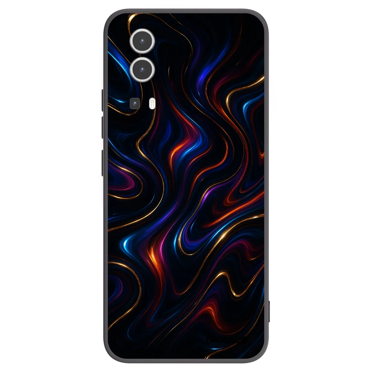 Picasee Vivo Y72 5G Hülle - Schwarzes Silikon - Noir