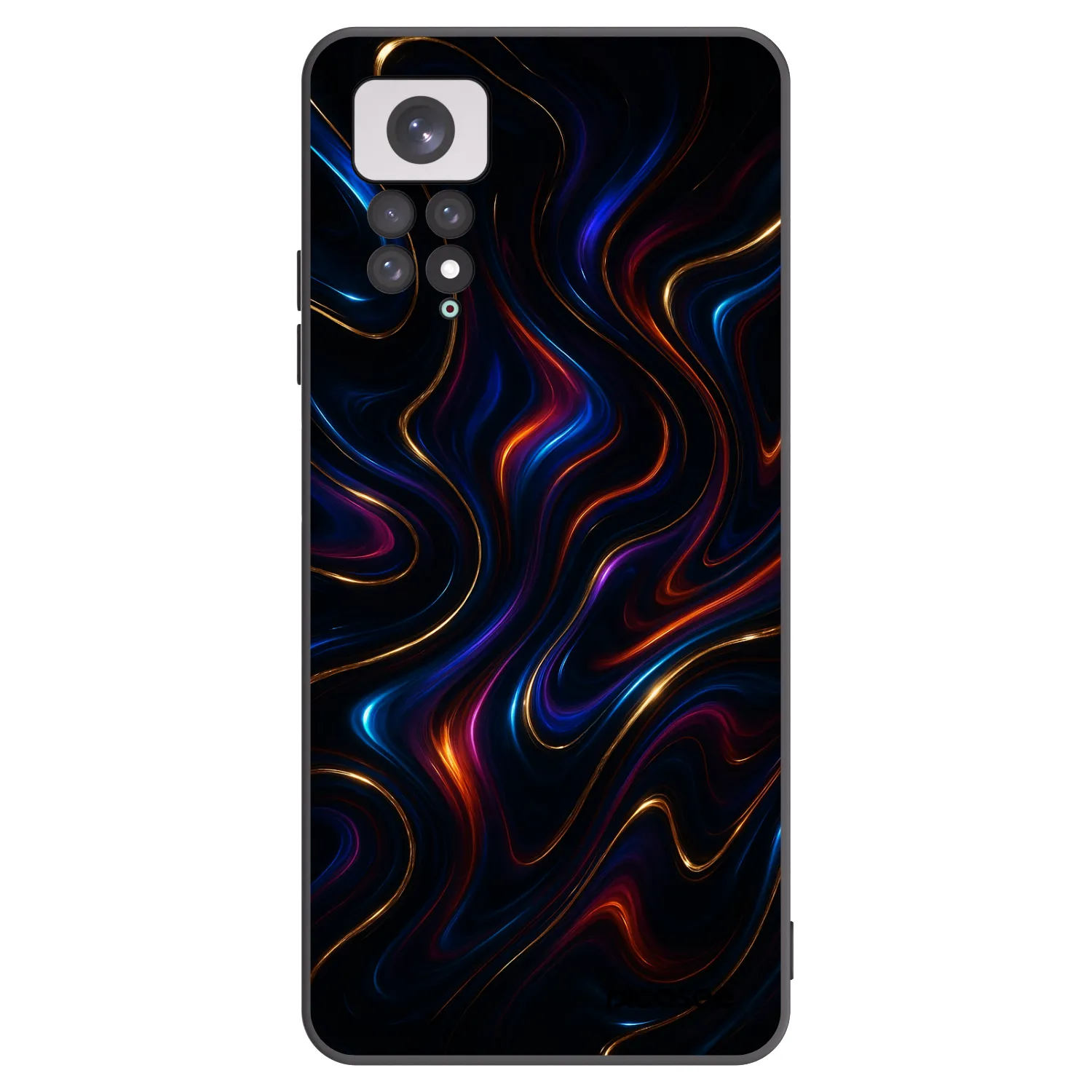 Picasee Xiaomi Redmi Note 11 Hülle - Schwarzes Silikon - Noir