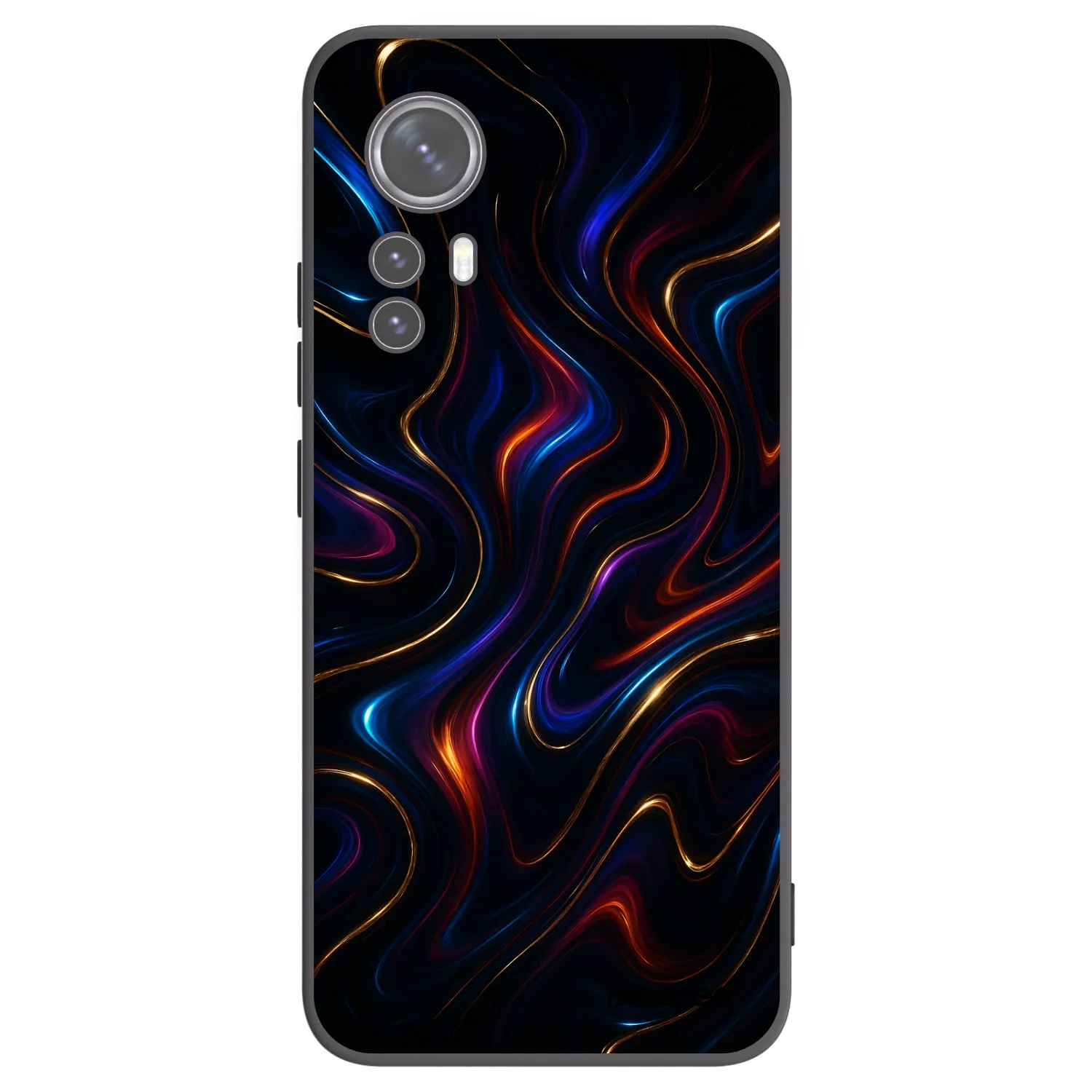 Picasee Xiaomi 12 Hülle - Schwarzes Silikon - Noir