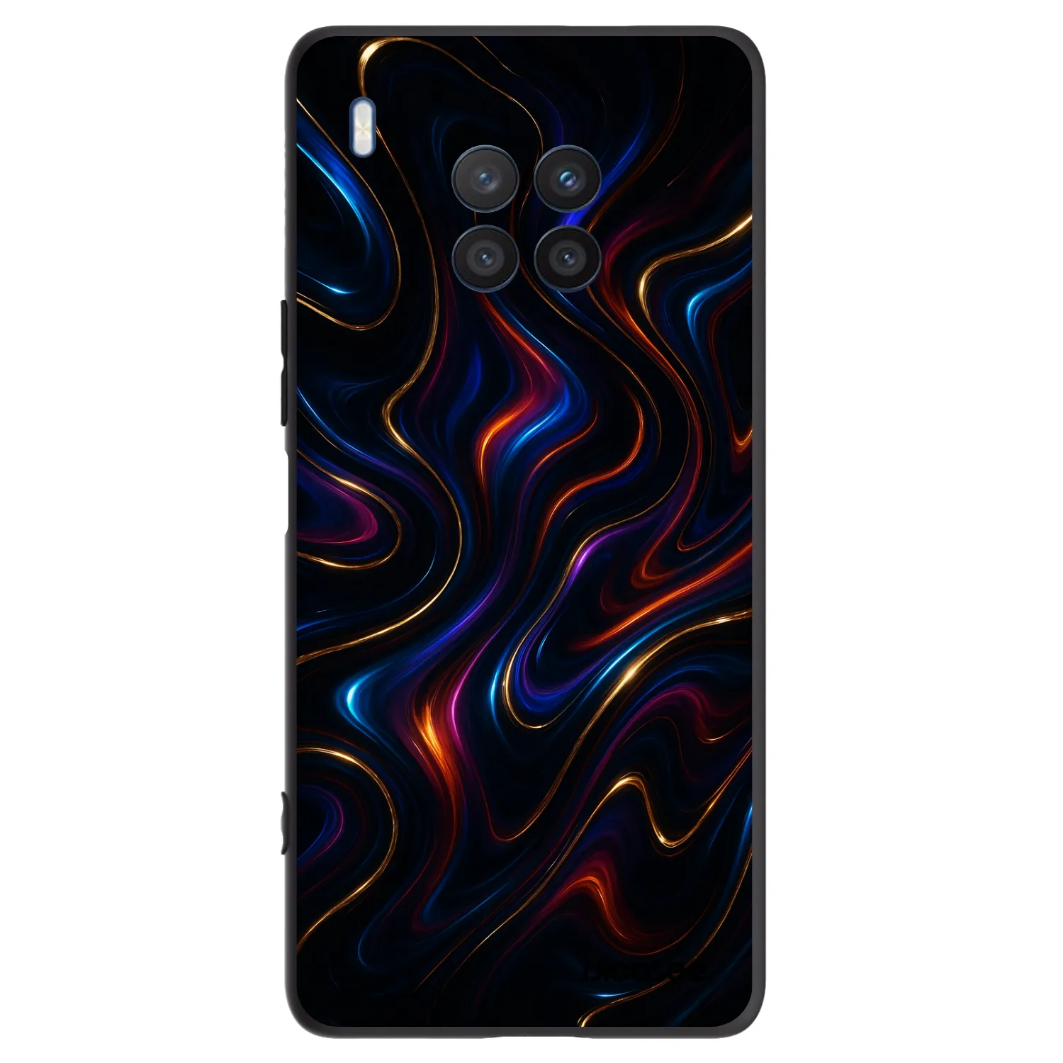 Picasee Honor 50 Lite Hülle - Schwarzes Silikon - Noir