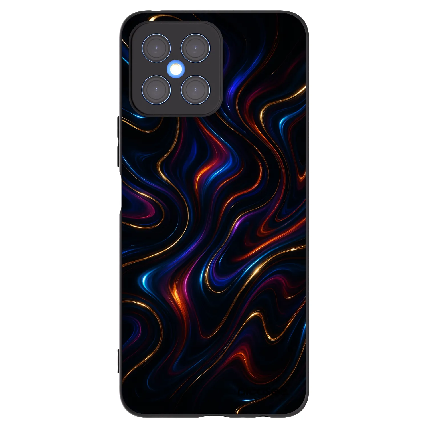 Picasee Honor X8 4G Hülle - Schwarzes Silikon - Noir