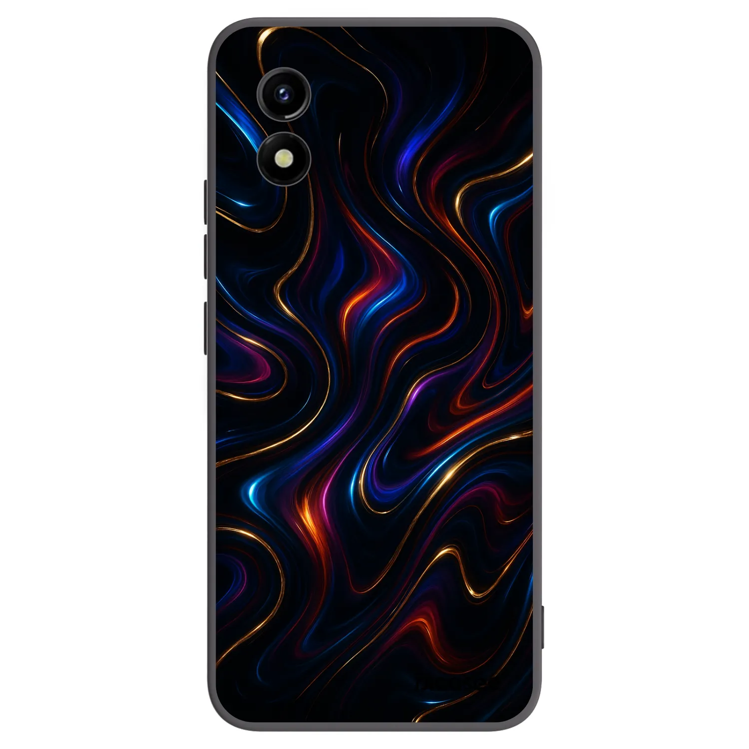 Picasee Vivo Y01 Hülle - Schwarzes Silikon - Noir