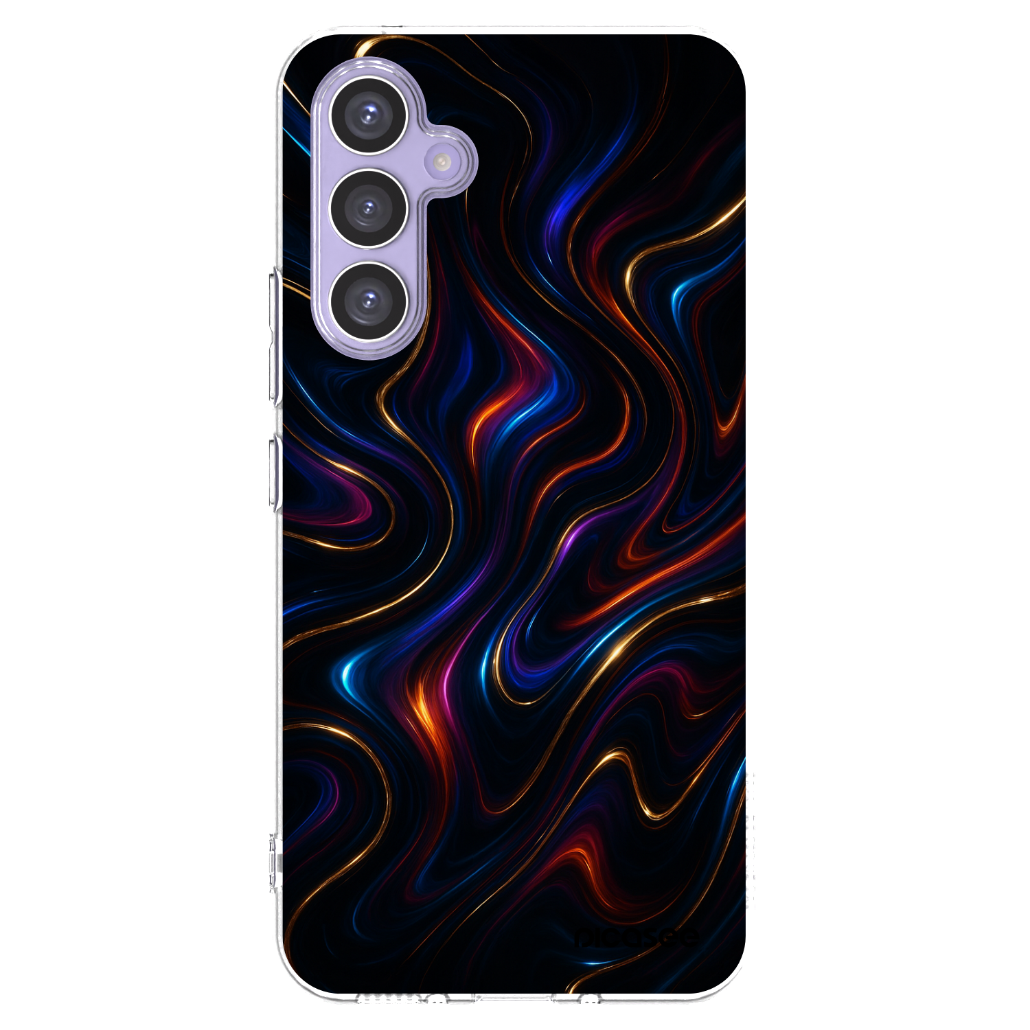 Picasee Samsung Galaxy A54 5G A546B Hülle - Transparentes Silikon - Noir