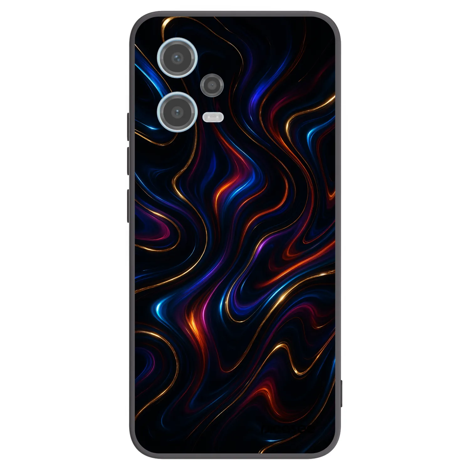 Picasee Xiaomi Redmi Note 12 5G Hülle - Schwarzes Silikon - Noir