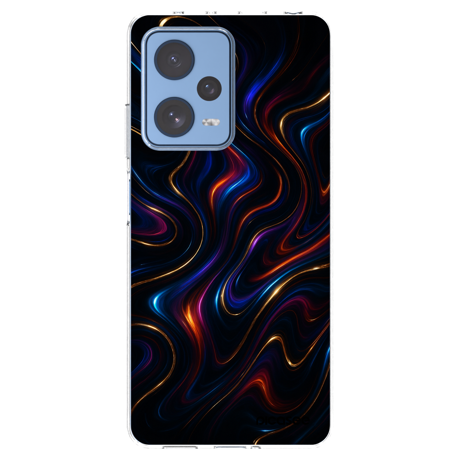 Picasee Xiaomi Redmi Note 12 Pro 5G Hülle - Transparentes Silikon - Noir