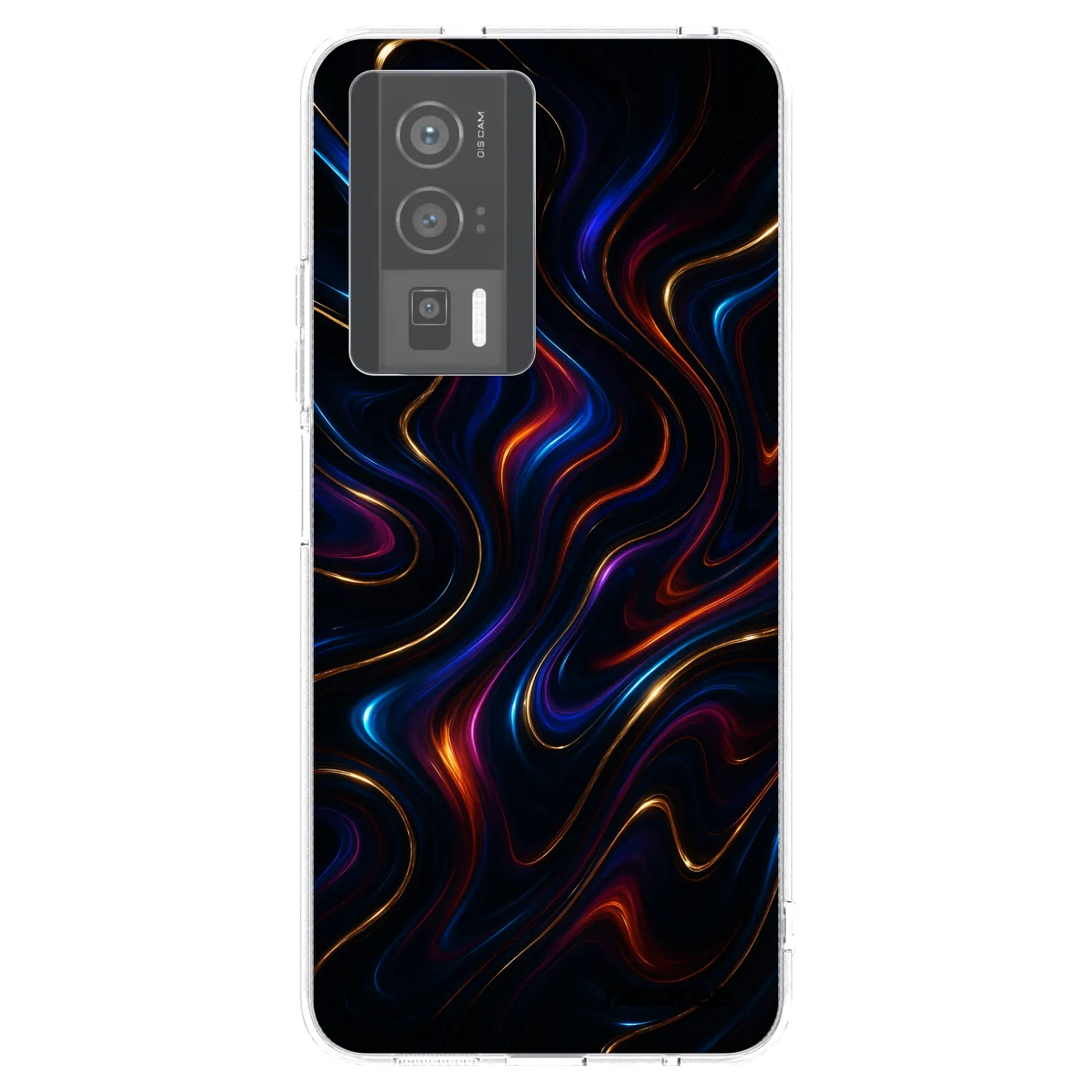 Picasee Xiaomi Poco F5 Pro 5G Hülle - Transparentes Silikon - Noir
