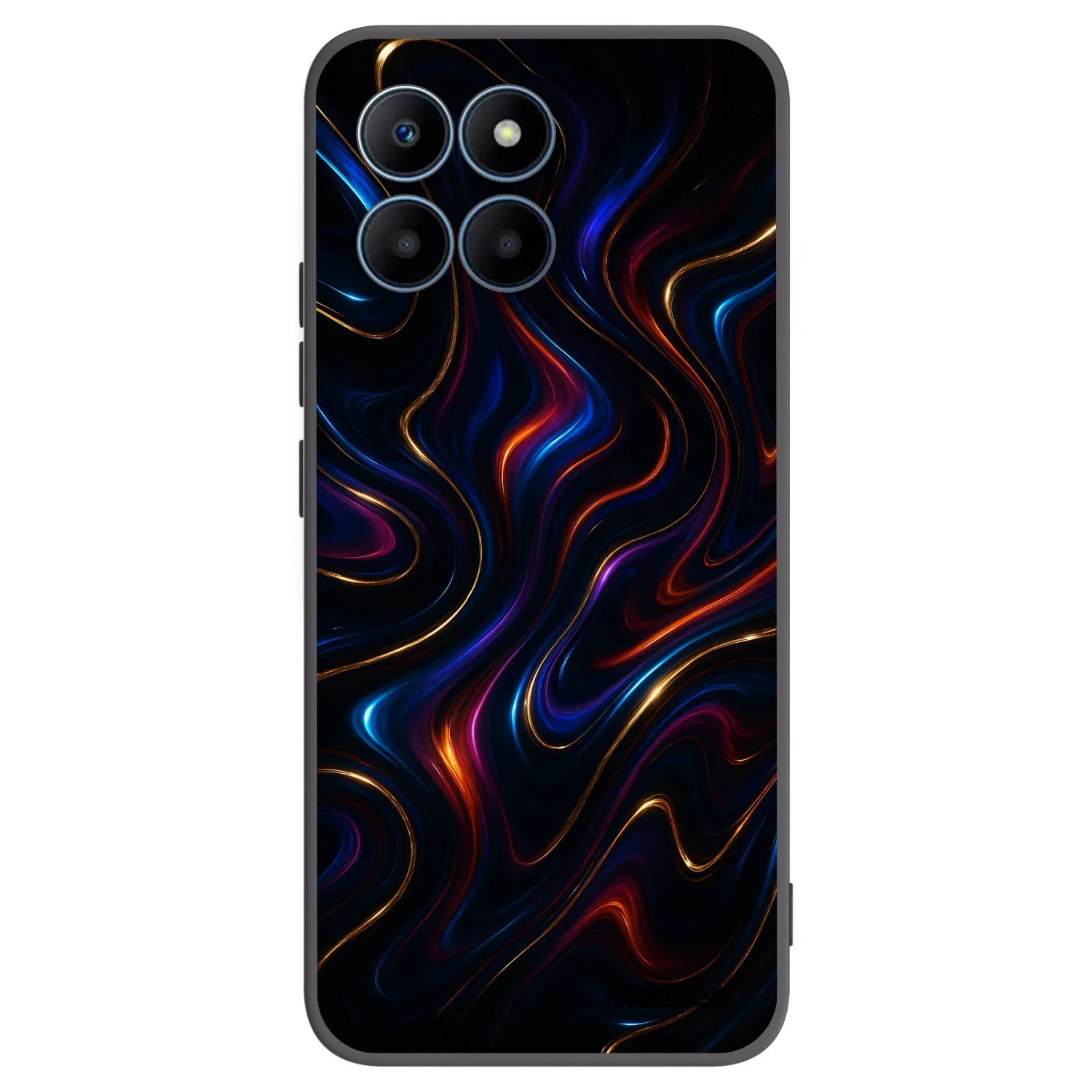 Picasee Honor 70 Lite Hülle - Schwarzes Silikon - Noir