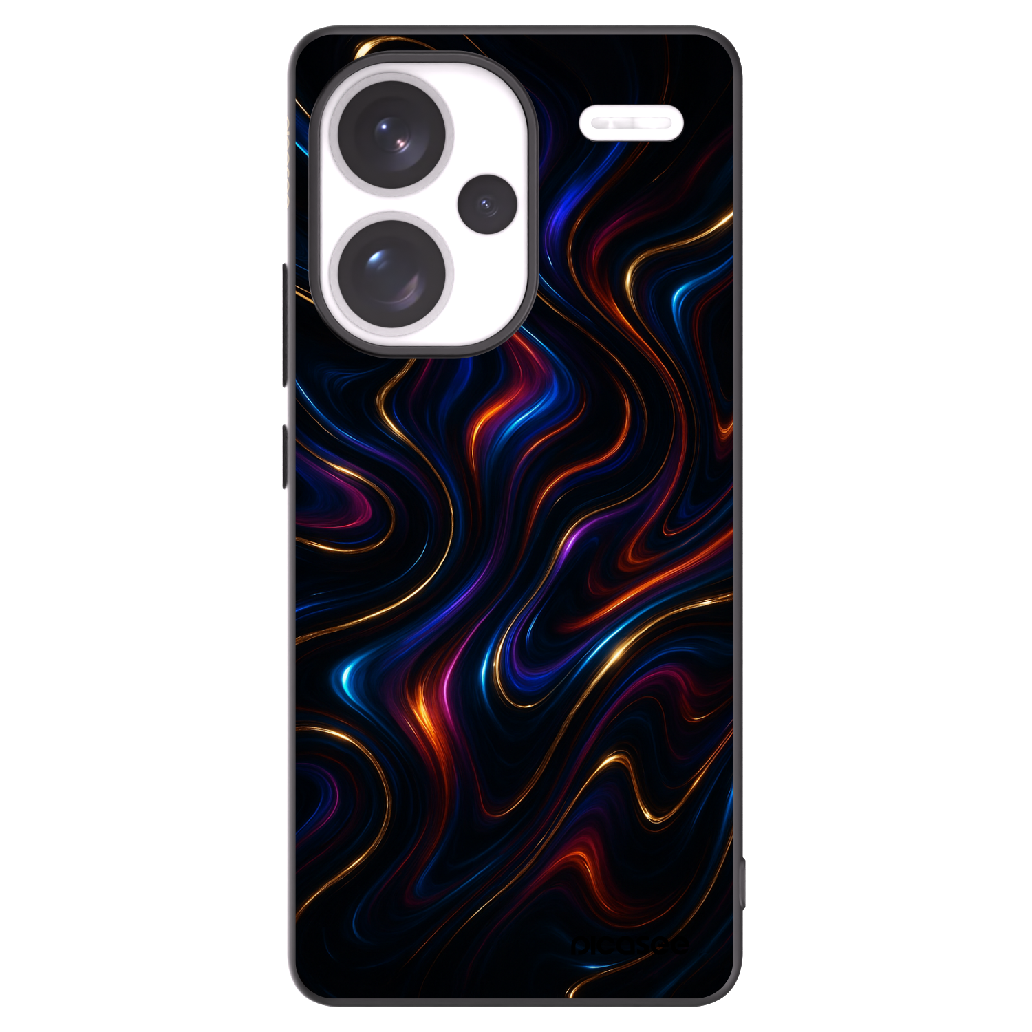 Picasee Xiaomi Redmi Note 13 Pro+ 5G Hülle - Schwarzes Silikon - Noir