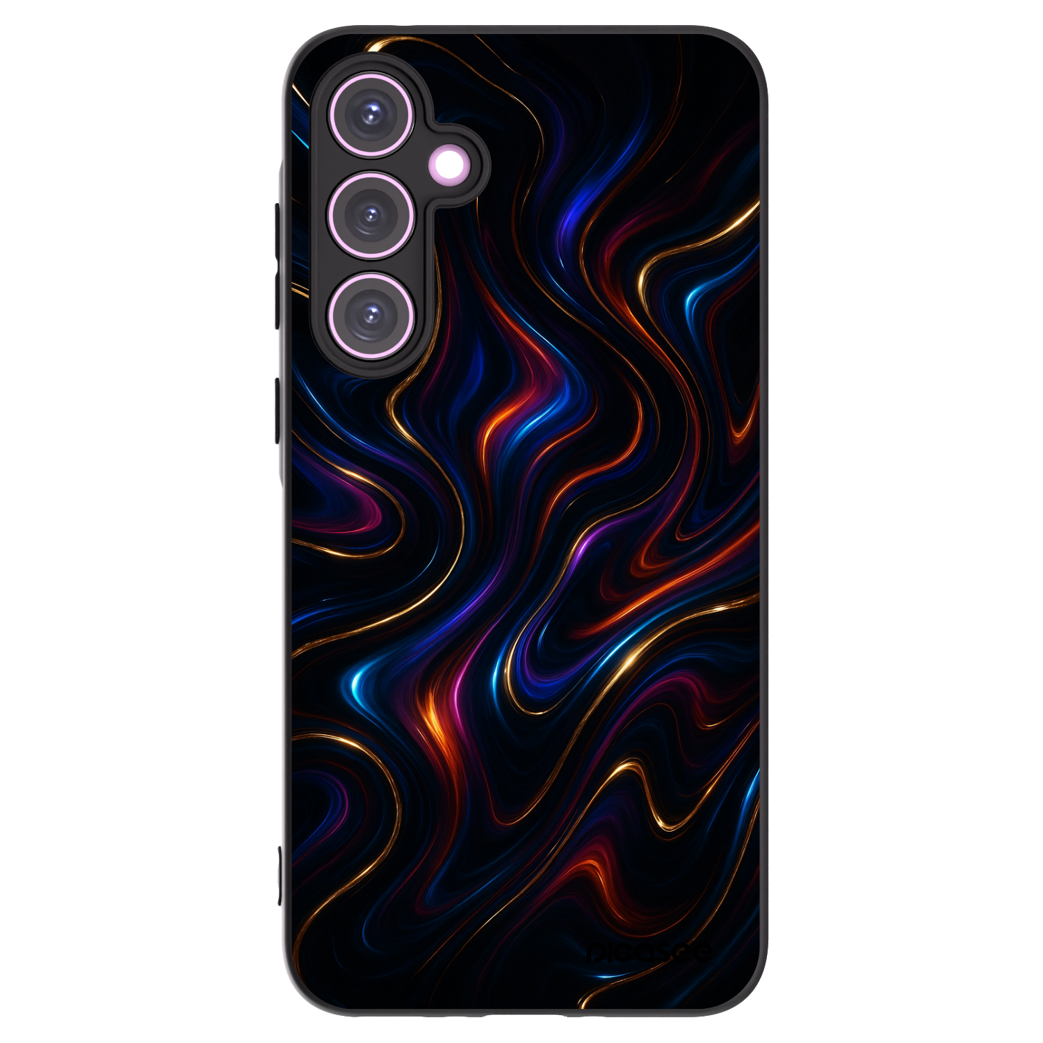Picasee Samsung Galaxy A35 5G A356B Hülle - Schwarzes Silikon - Noir