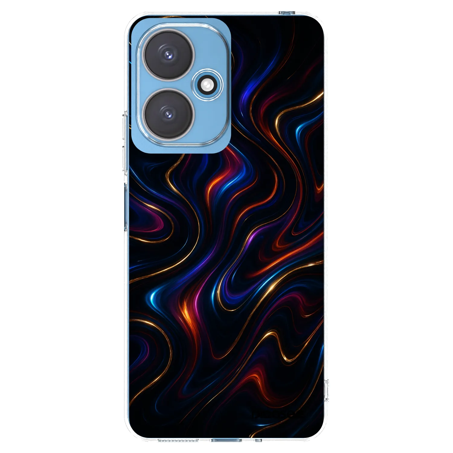 Picasee Xiaomi Redmi 13C 5G Hülle - Transparentes Silikon - Noir