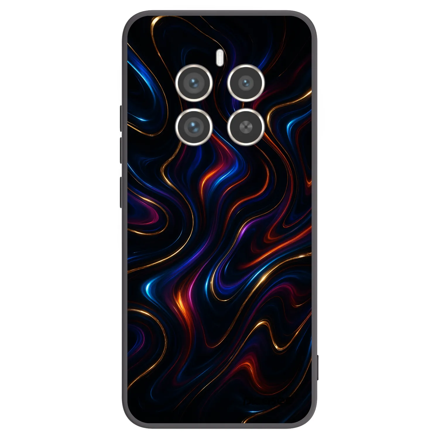 Picasee Realme 12 Pro 5G Hülle - Schwarzes Silikon - Noir