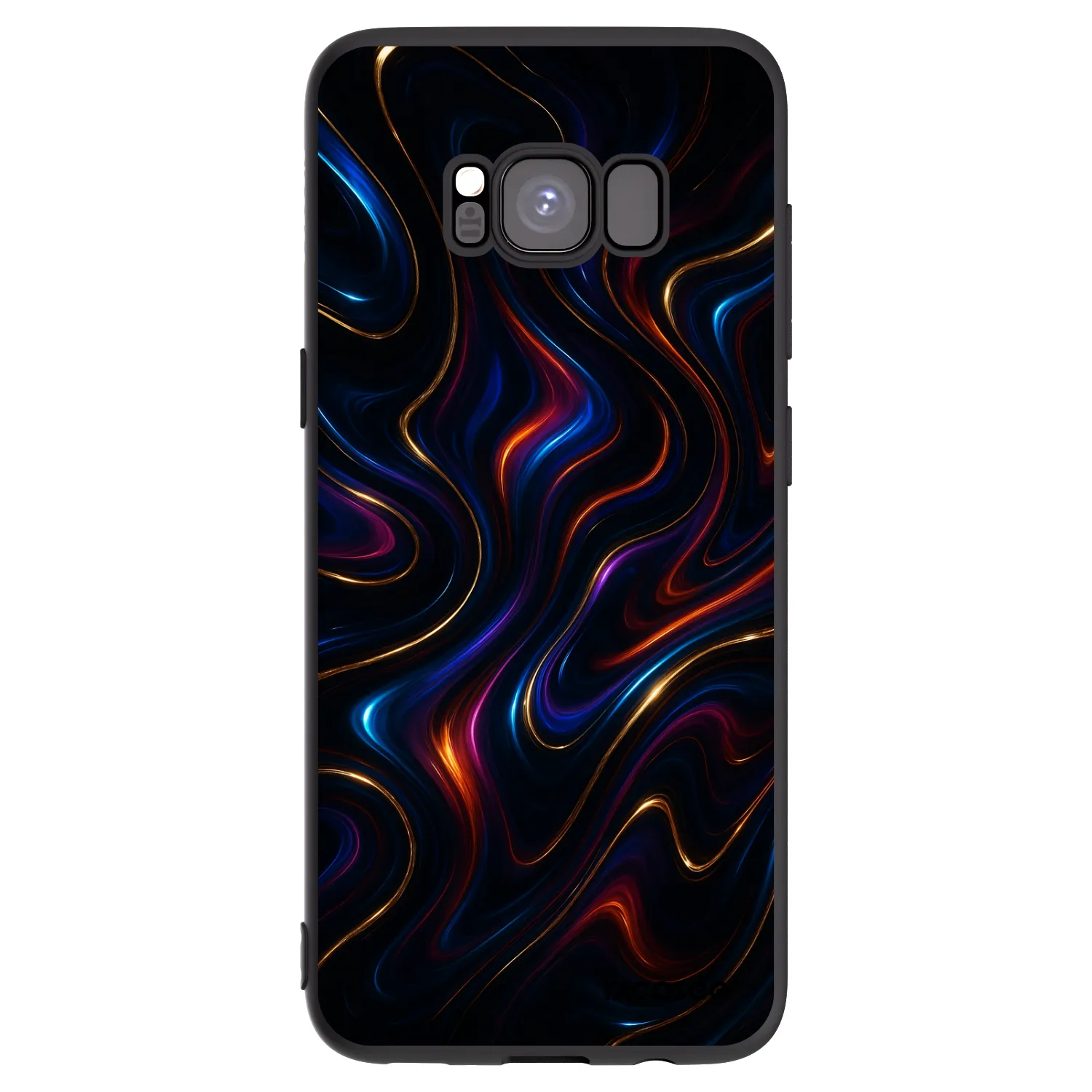 Picasee Samsung Galaxy S8 G950F Hülle - Schwarzes Silikon - Noir