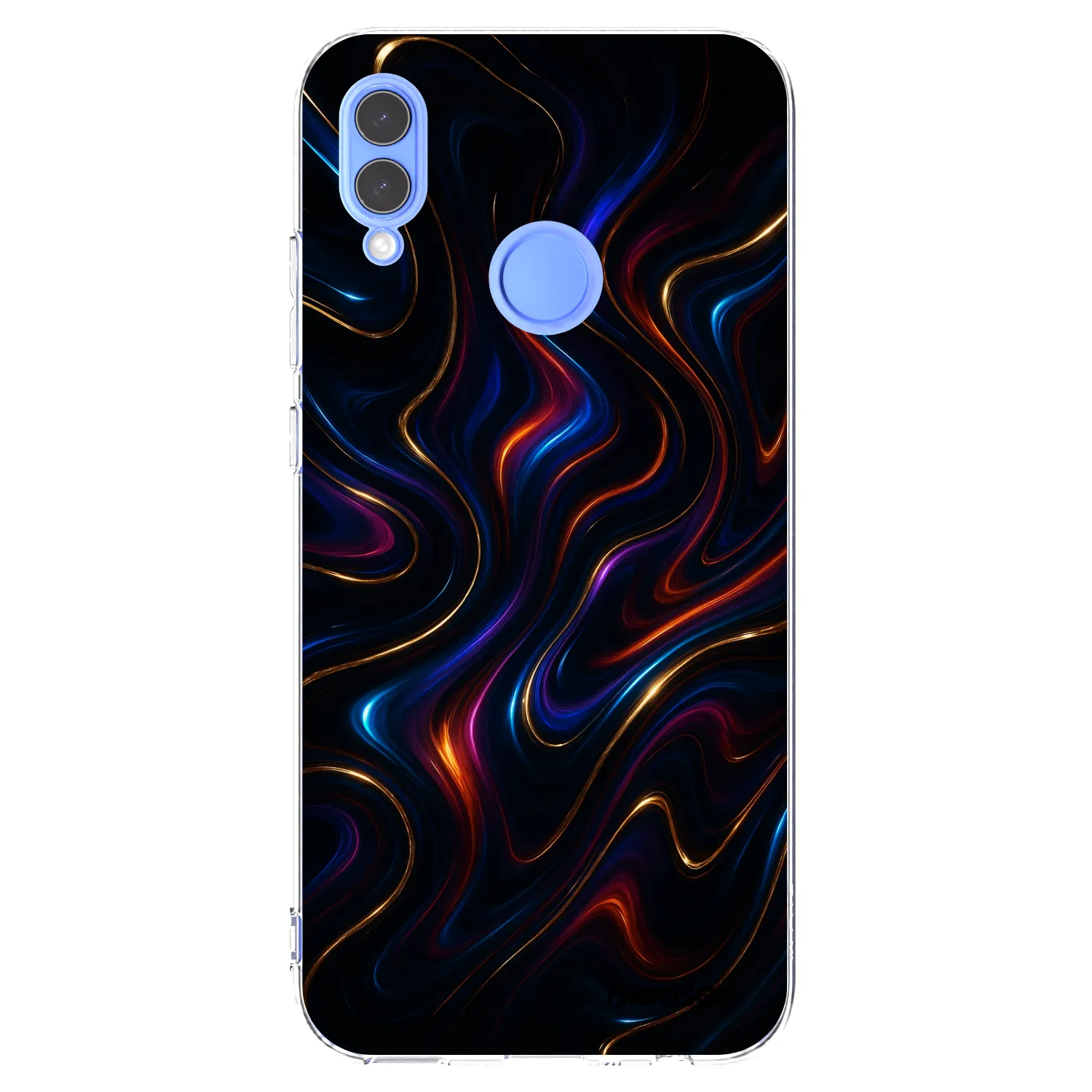 Picasee Huawei P Smart 2019 Hülle - Transparentes Silikon - Noir