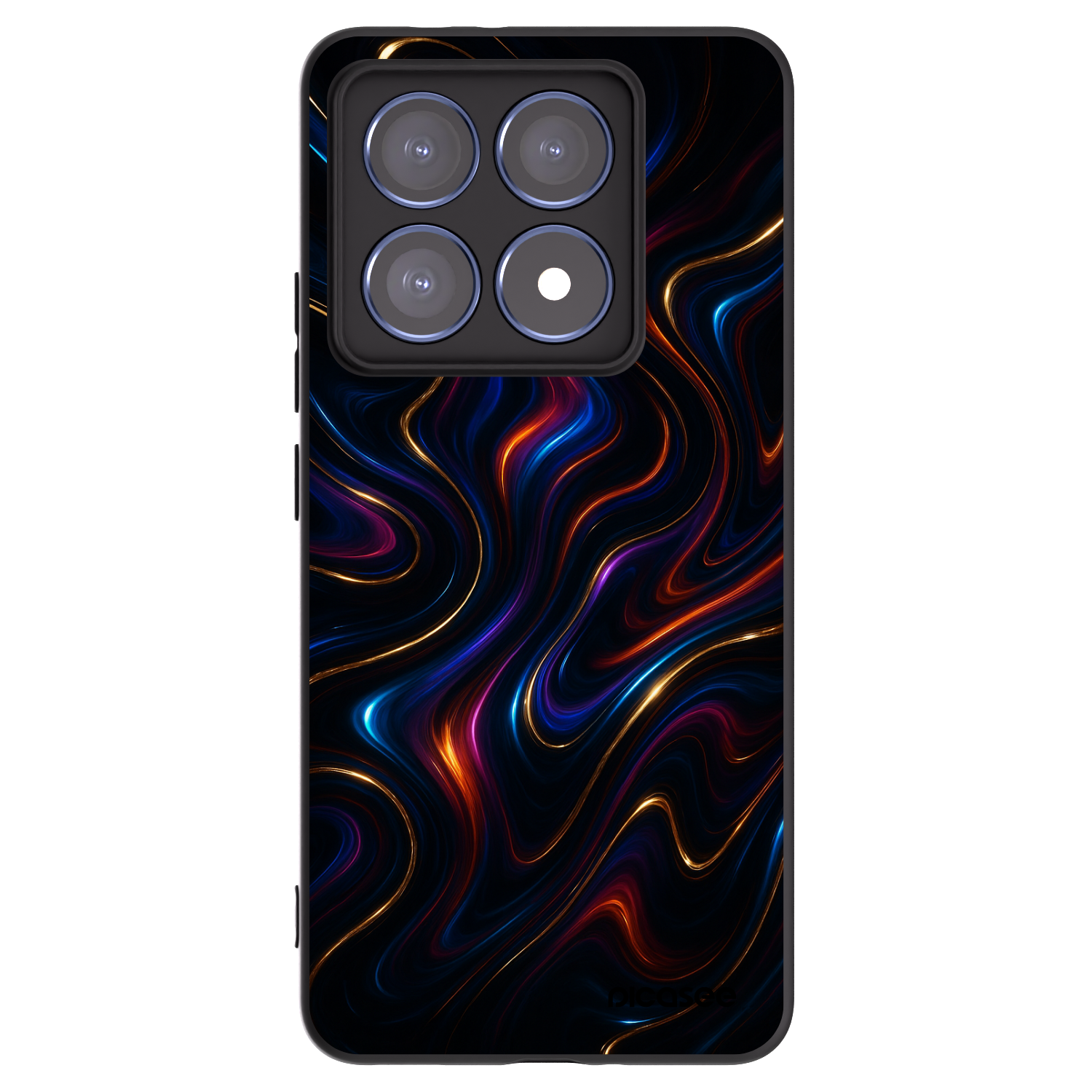 Picasee Xiaomi 14T Pro Hülle - Schwarzes Silikon - Noir