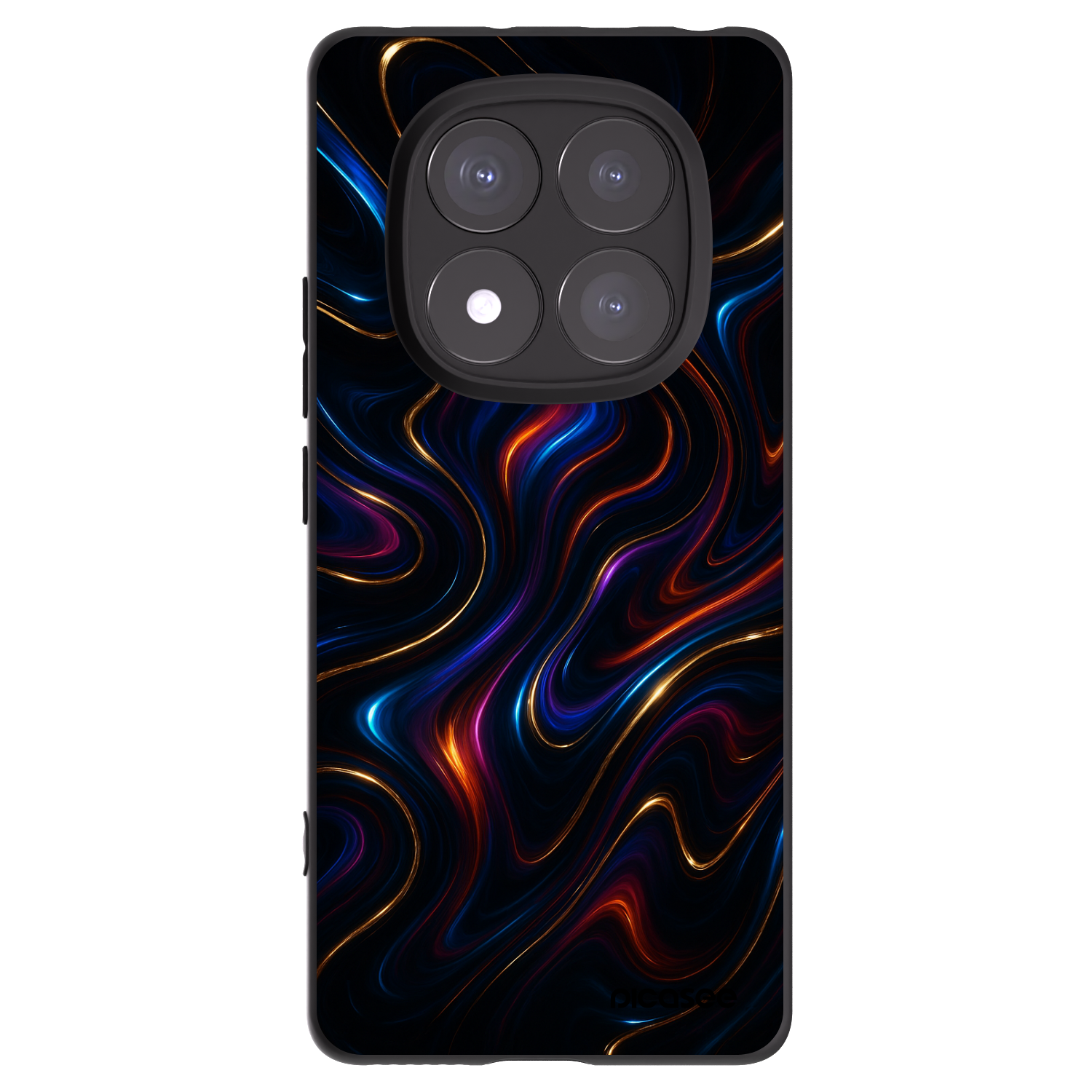 Picasee Xiaomi Redmi Note 14 Pro+ 5G Hülle - Schwarzes Silikon - Noir