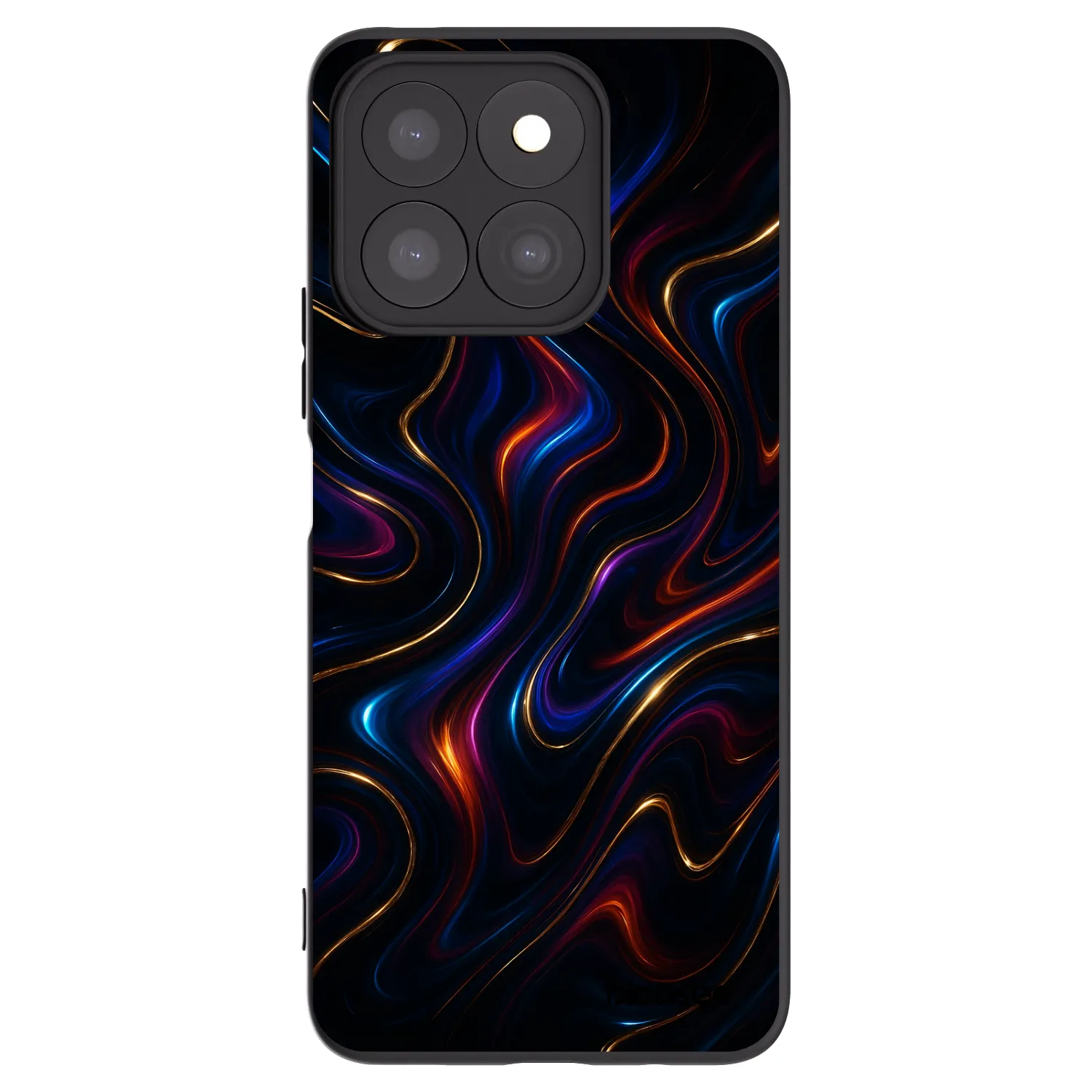 Picasee Honor X8c Hülle - Schwarzes Silikon - Noir