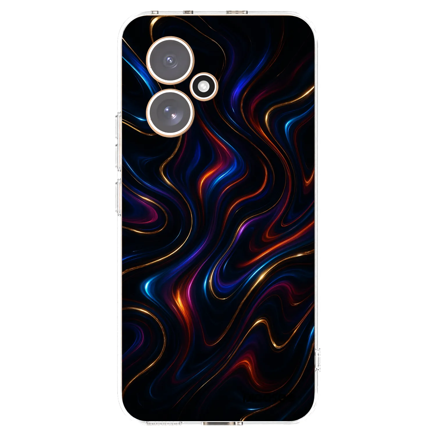 Picasee Honor 400 5G Hülle - Transparentes Silikon - Noir