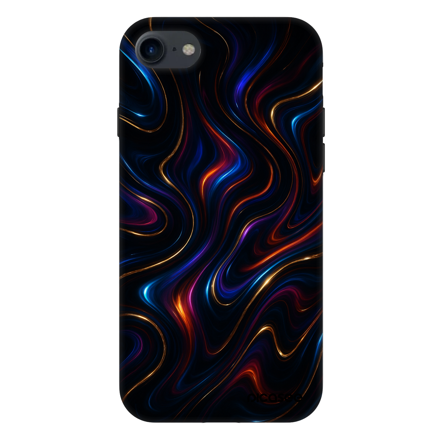 Picasee Fashion Case für Apple iPhone 7 - Noir
