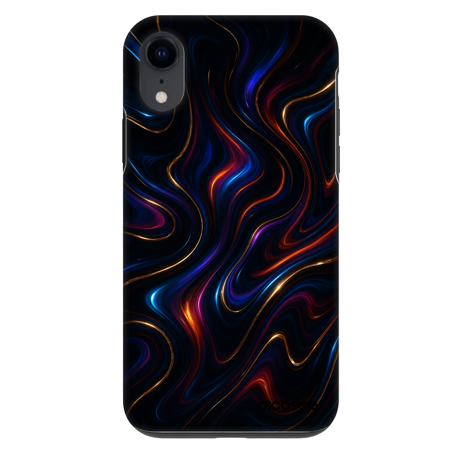 Picasee Fashion Case für Apple iPhone XR - Noir