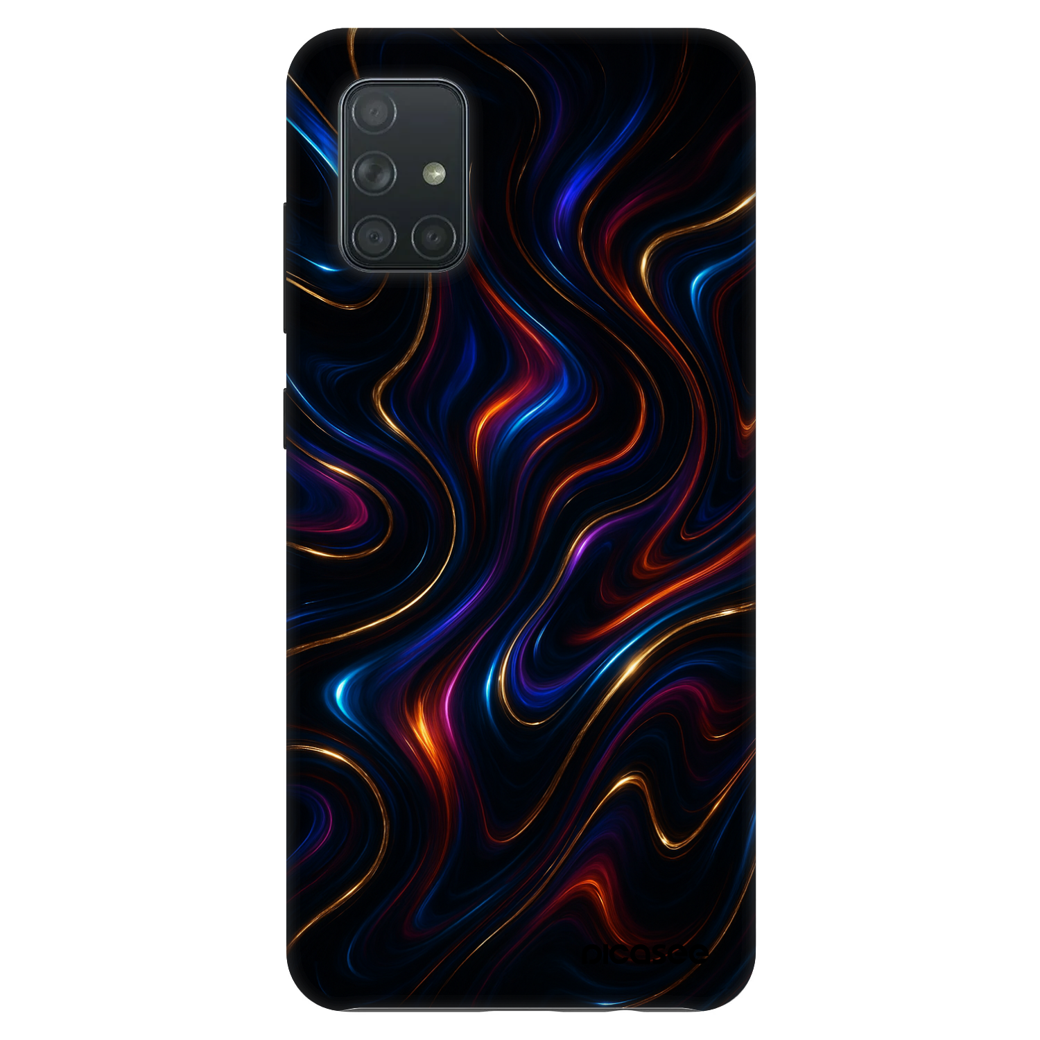 Picasee Fashion Case für Samsung Galaxy A71 A715F - Noir