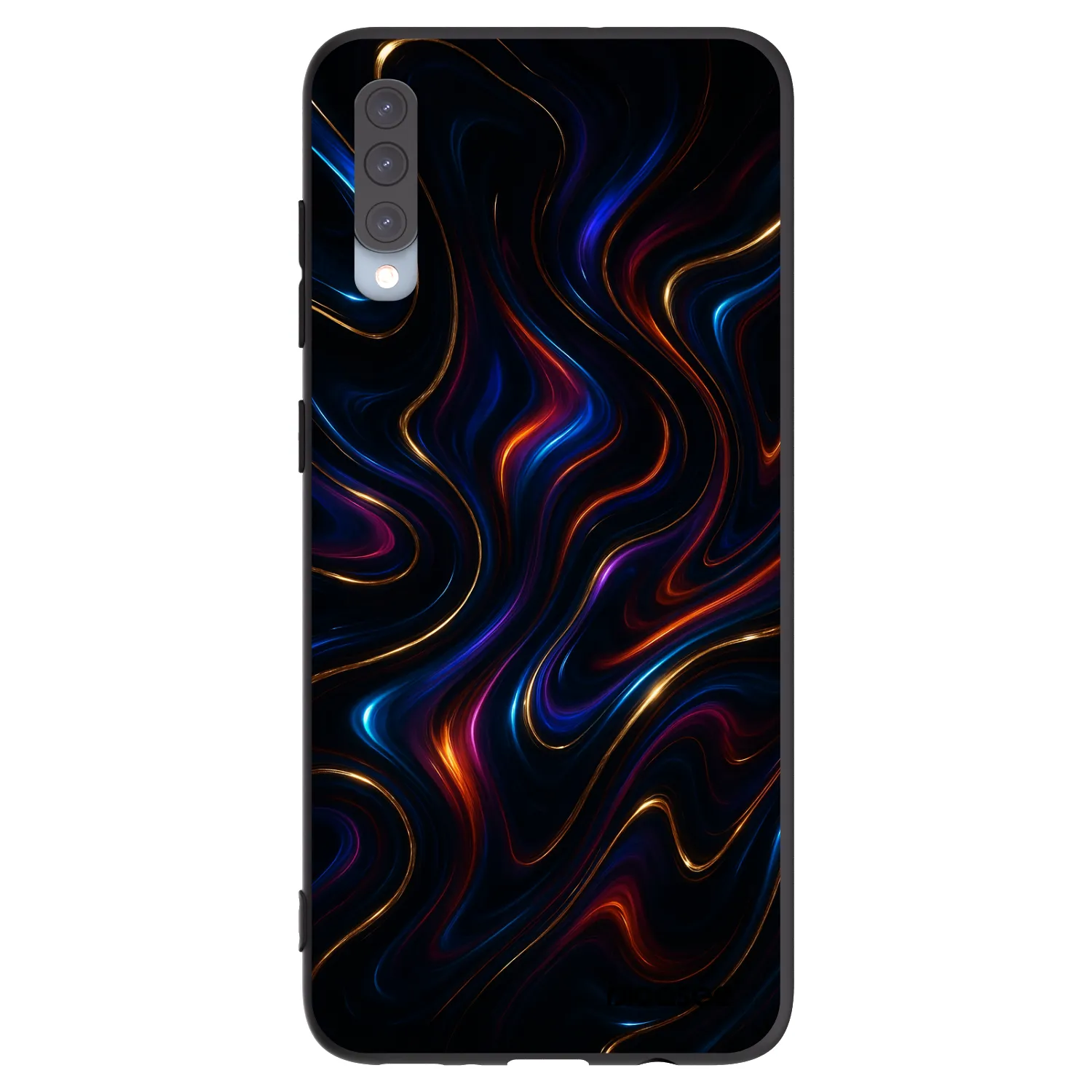 Picasee Samsung Galaxy A70 A705F Hülle - Schwarzes Silikon - Noir