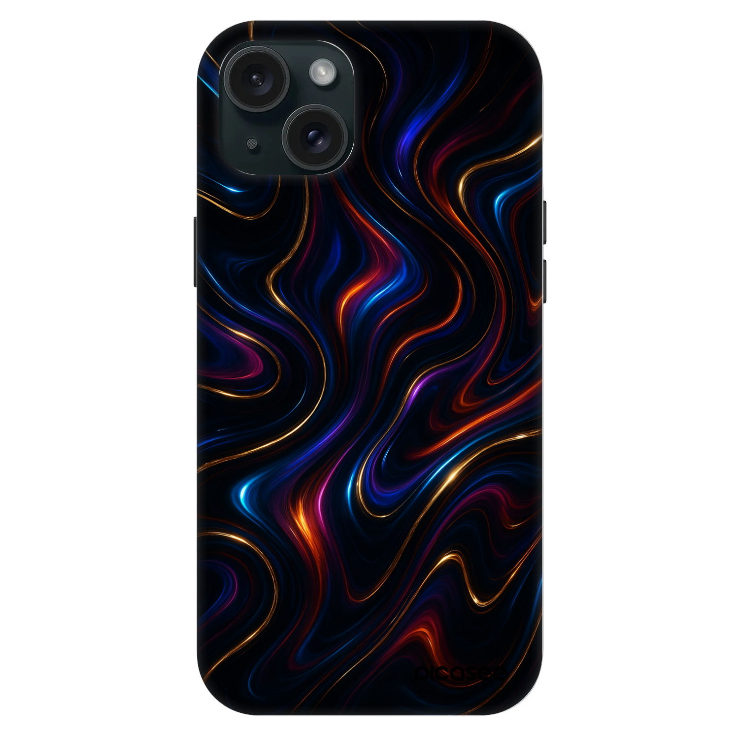 Picasee Fashion Case MagSafe für Apple iPhone 15 Plus - Noir