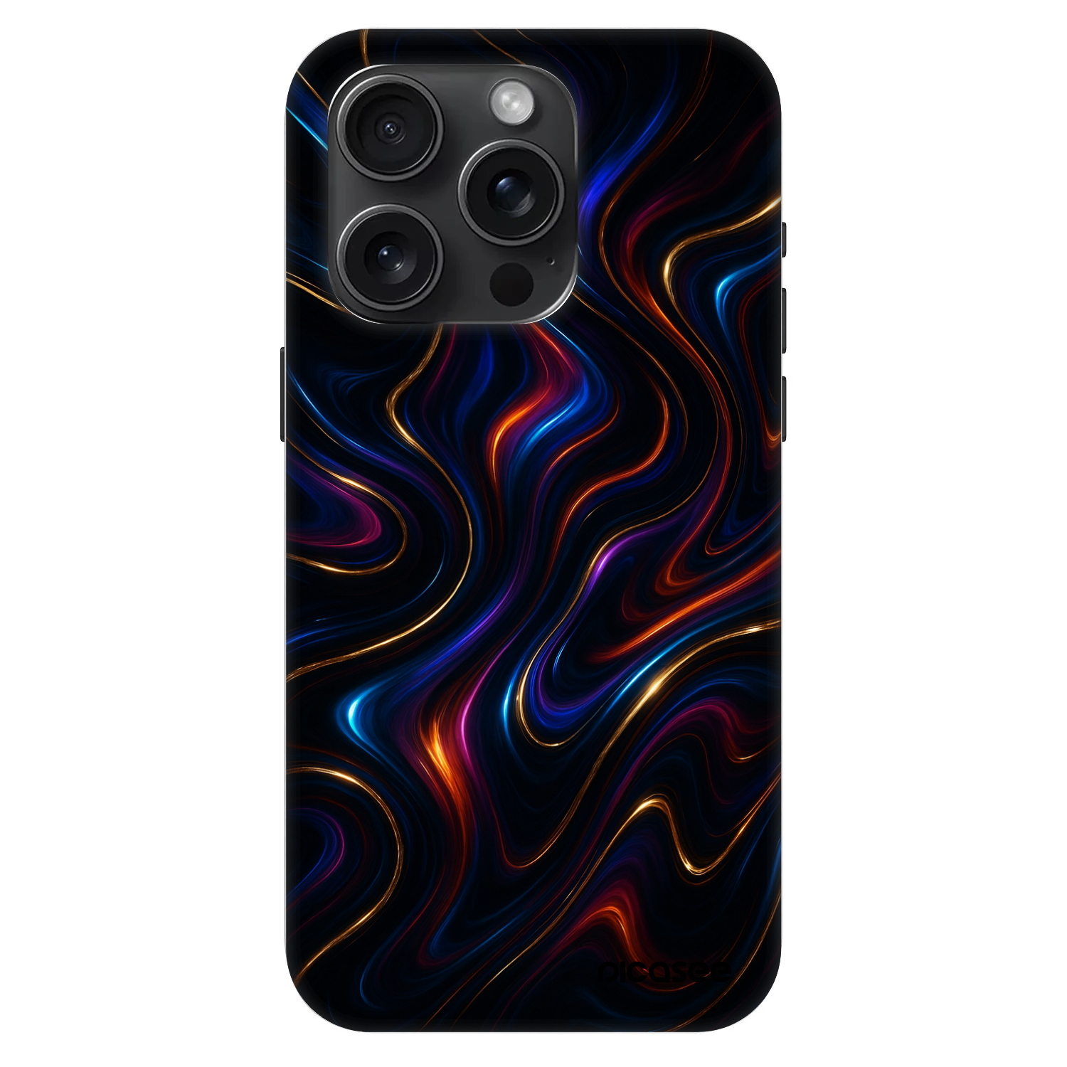 Picasee Fashion Case MagSafe für Apple iPhone 15 Pro - Noir