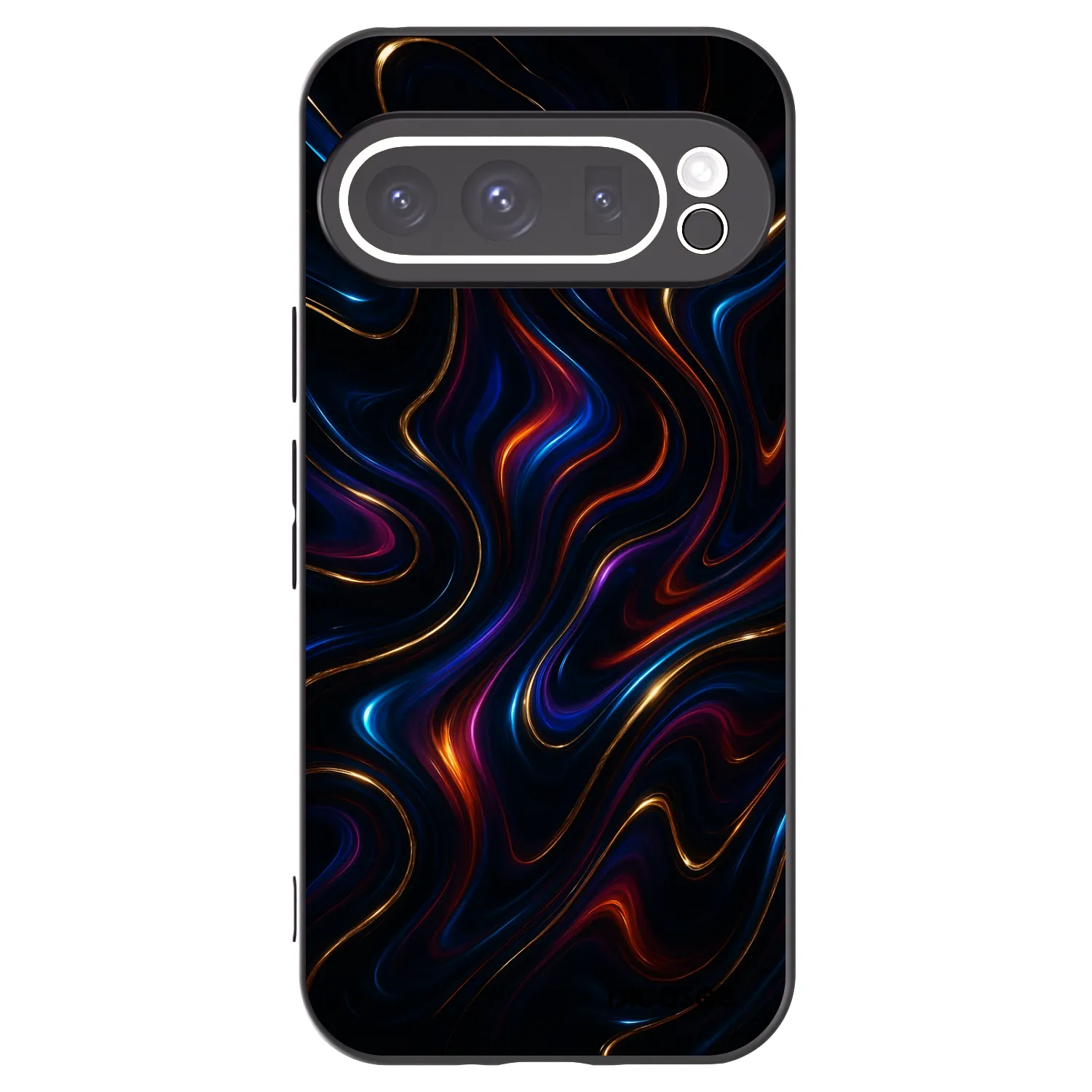 Picasee Google Pixel 9 Pro XL Hülle - Schwarzes Silikon - Noir