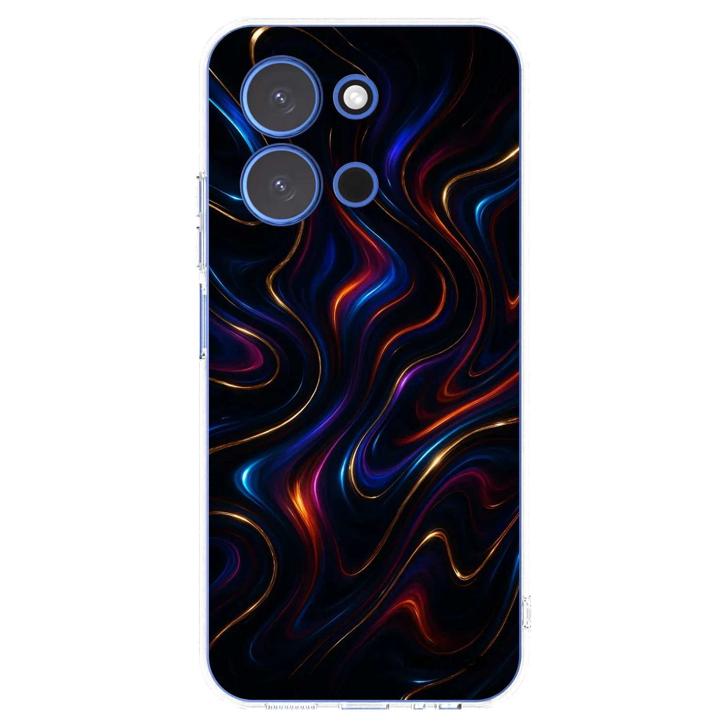 Picasee Xiaomi Redmi 15C 4G Hülle - Transparentes Silikon - Noir