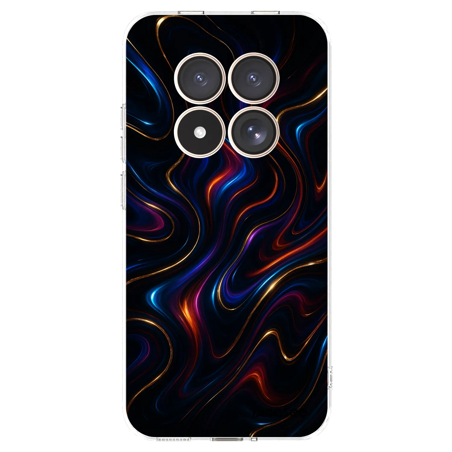 Picasee Xiaomi Redmi Note 15 Pro 4G Hülle - Transparentes Silikon - Noir
