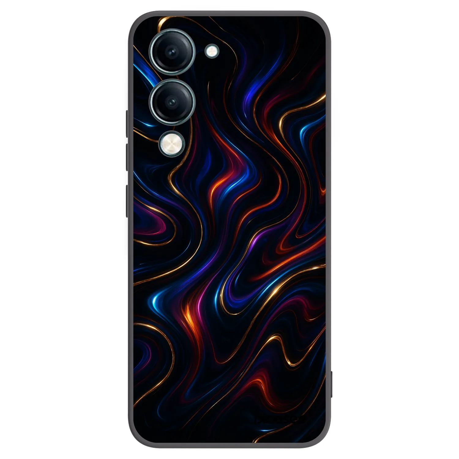 Picasee Vivo Y29s 5G Hülle - Schwarzes Silikon - Noir