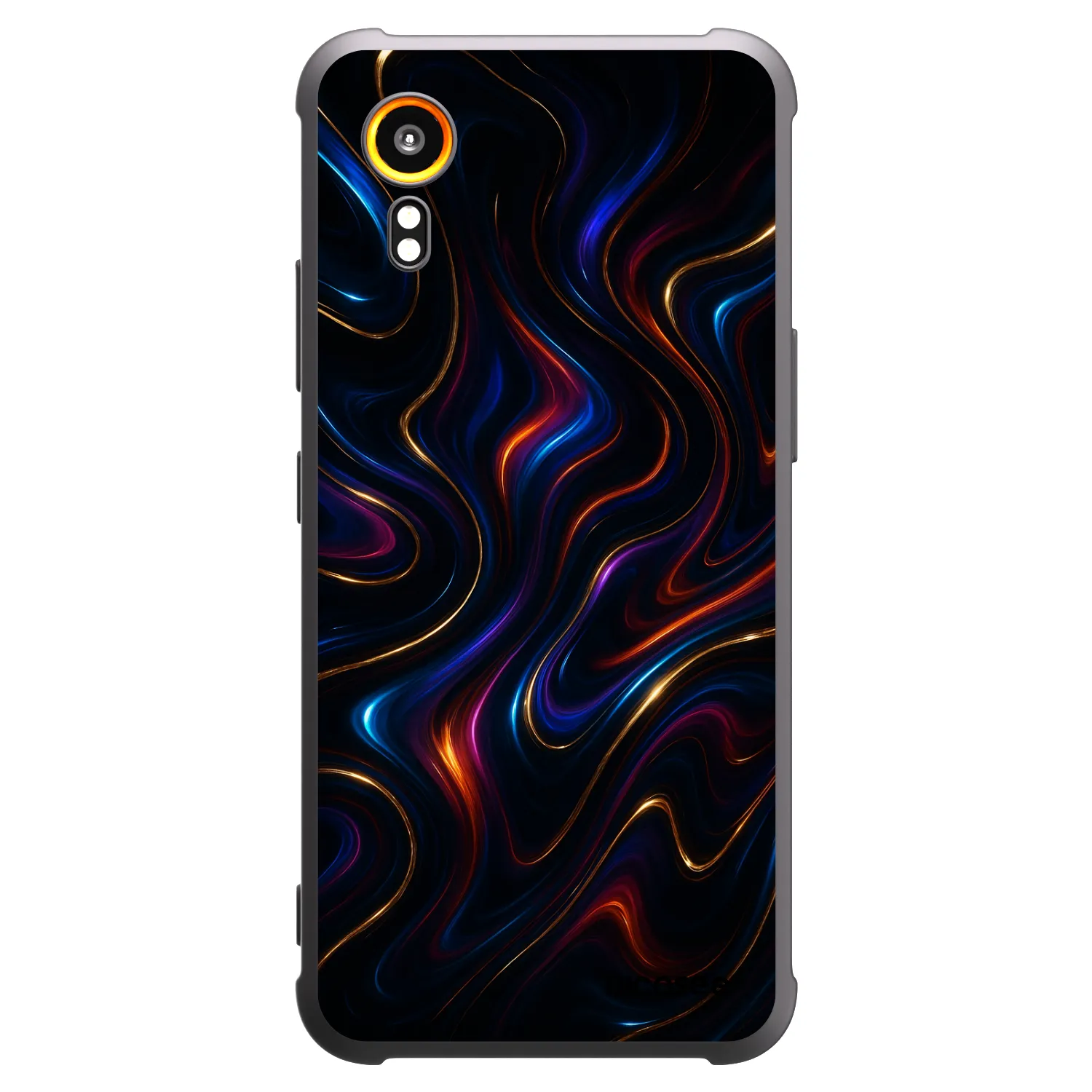 Picasee Samsung Galaxy Xcover 7 Hülle - Schwarzes Silikon - Noir