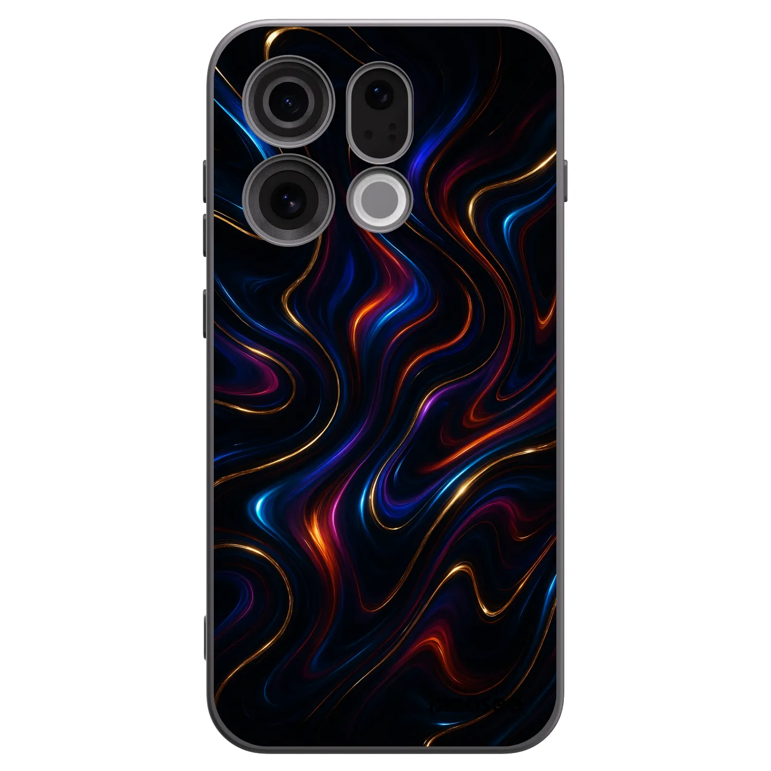 Picasee OPPO Find X9 Hülle - Schwarzes Silikon - Noir