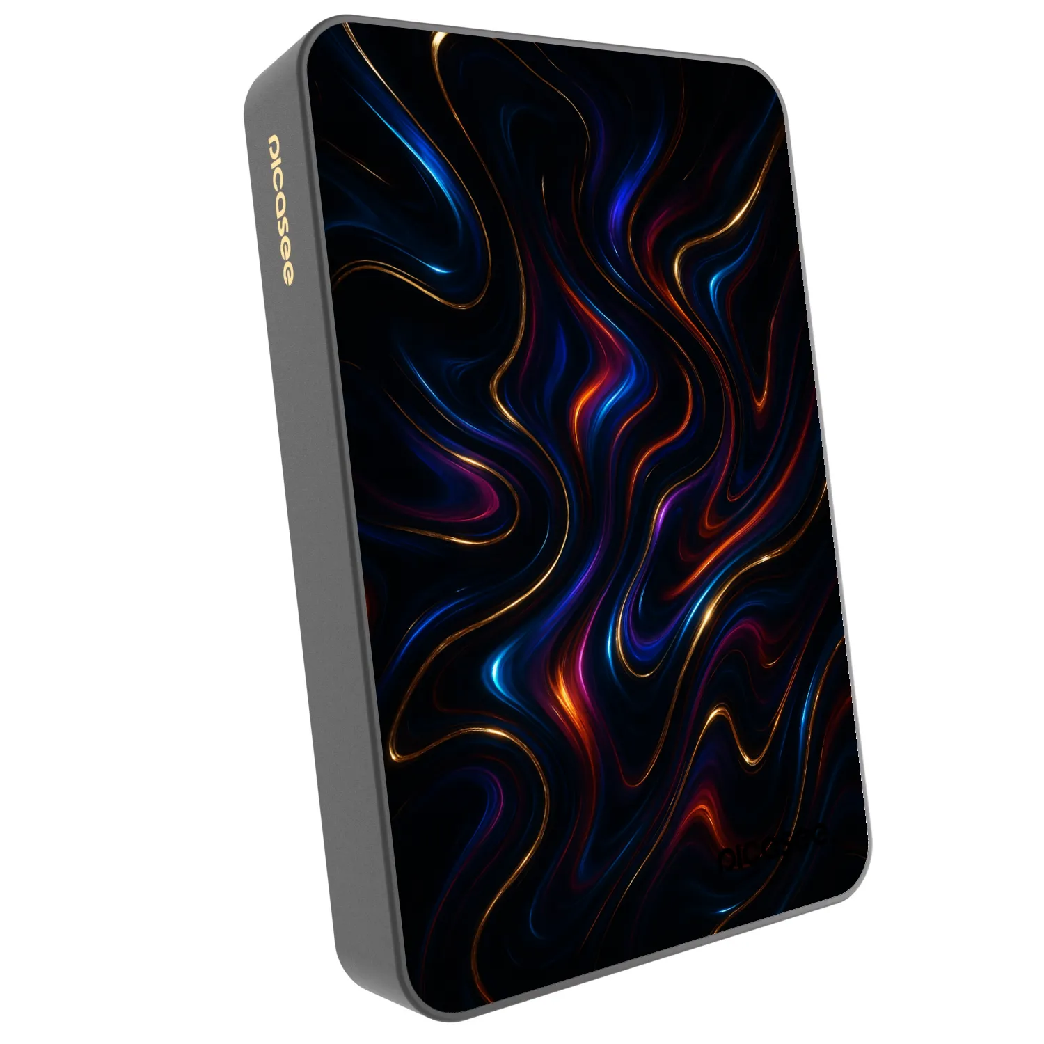 Picasee Powerbank mit MagSafe 10 000 mAh Grau - Noir