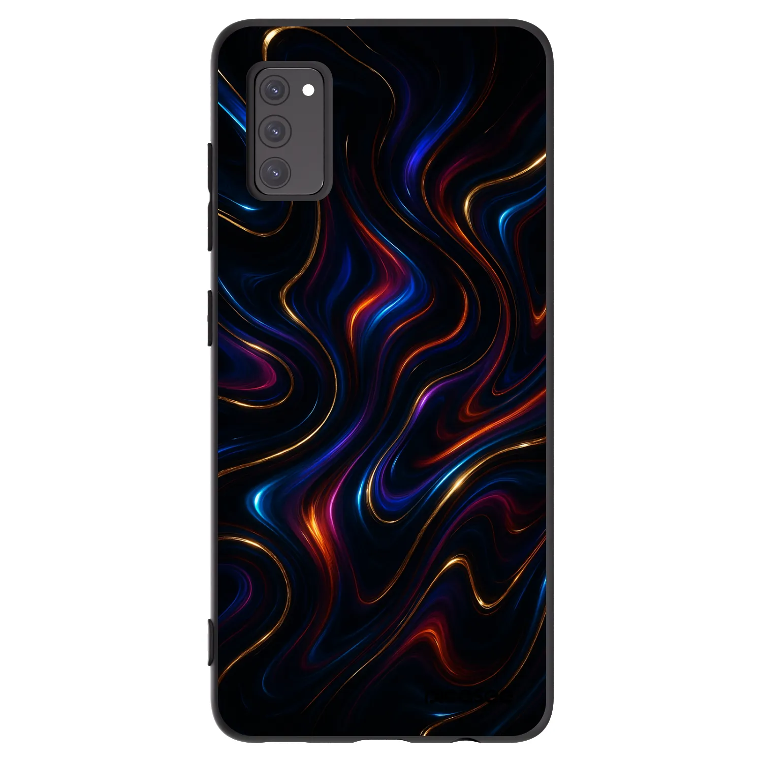 Picasee Samsung Galaxy A41 A415F Hülle - Schwarzes Silikon - Noir