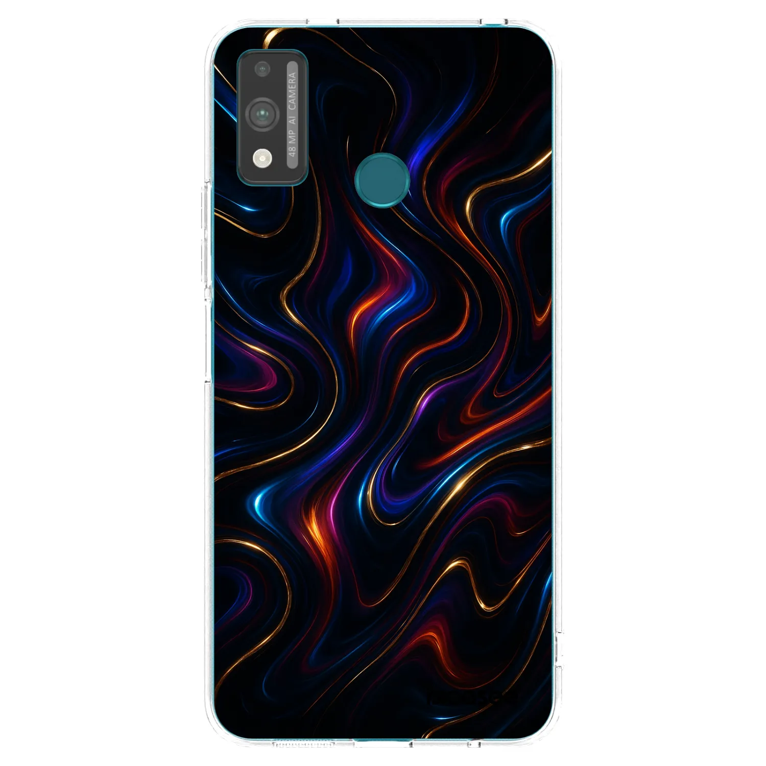 Picasee Honor 9X Lite Hülle - Transparentes Silikon - Noir