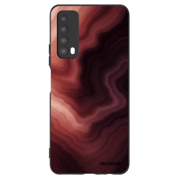 Picasee Huawei P Smart 2021 Hülle - Schwarzes Silikon - Rouge