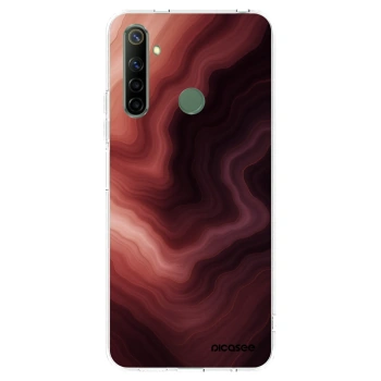 Picasee Realme 6i Hülle - Transparentes Silikon - Rouge