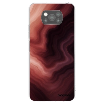 Picasee Xiaomi Poco X3 Pro Hülle - Schwarzes Silikon - Rouge