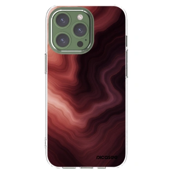 Picasee Apple iPhone 13 Pro Hülle - Transparentes Silikon - Rouge