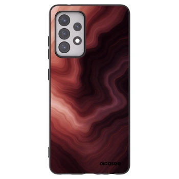Picasee Samsung Galaxy A52s 5G A528B Hülle - Schwarzes Silikon - Rouge