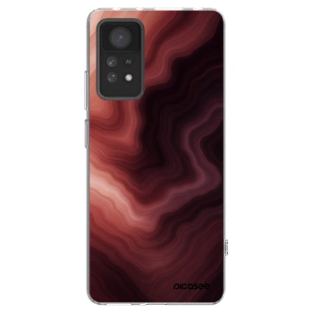 Picasee Xiaomi Redmi Note 11 Pro Hülle - Transparentes Silikon - Rouge