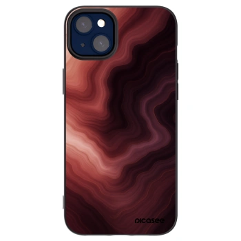 Picasee Apple iPhone 14 Plus Hülle - Schwarzes Silikon - Rouge