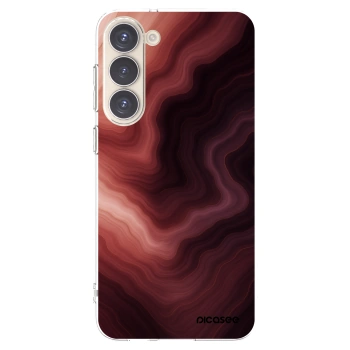 Picasee Samsung Galaxy S23+ 5G Hülle - Transparentes Silikon - Rouge