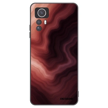 Picasee Xiaomi Redmi Note 12S Hülle - Schwarzes Silikon - Rouge