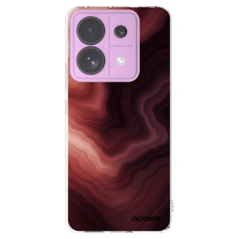 Picasee Xiaomi Redmi Note 13 Pro 5G Hülle - Transparentes Silikon - Rouge