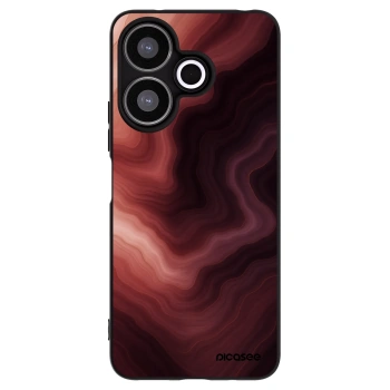 Picasee Xiaomi Redmi 13 4G Hülle - Schwarzes Silikon - Rouge